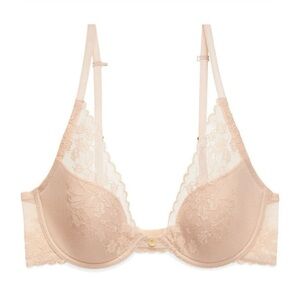 Natori cherry blossom bra nude